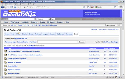 gamefaqa|GameFAQs (@GameFAQs) .